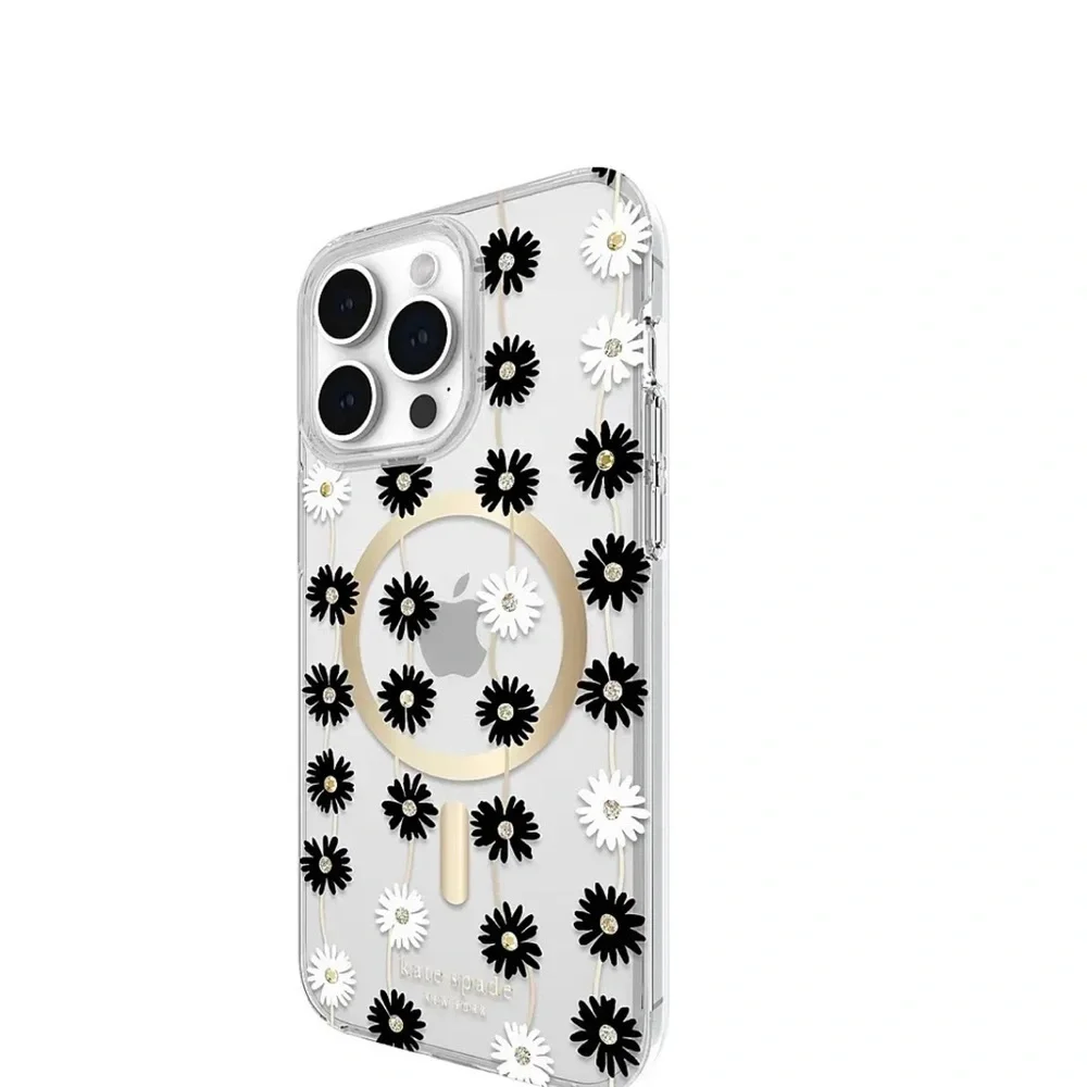 kate spade iphone 15 pro Max Protective Hard‎ Shell Case w MagSafe for Ap…